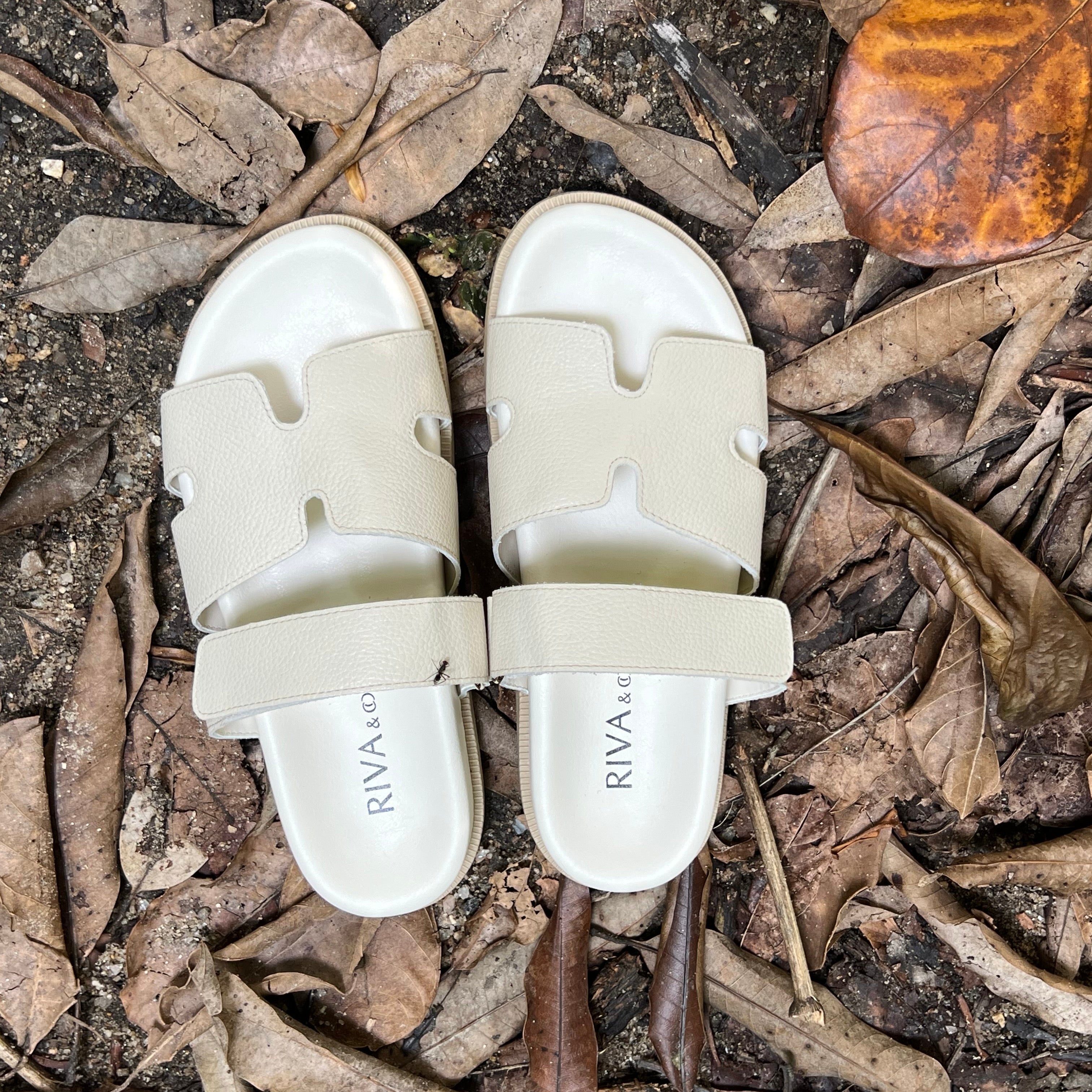 Sandália Mônaco Off-White